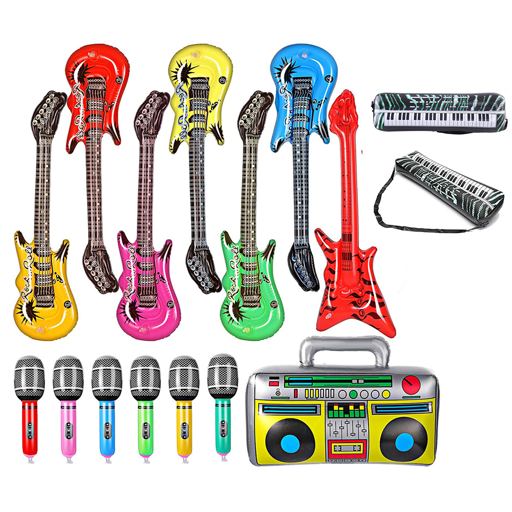 Musical Instrument You Blow - Zestaw zabawek z nadmuchiwanymi instrumentami zawiera