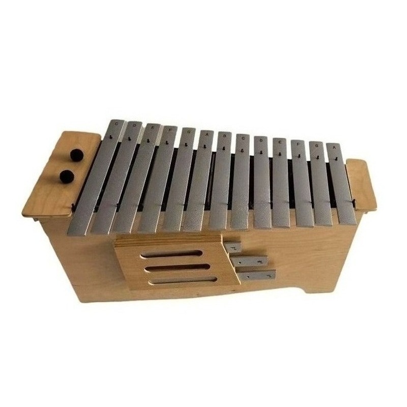 Musical Instrument Glockenspiel - Ksylofon aluminiowy 13 tonów Profesjonalny ksylofon