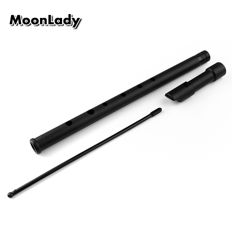 Musical Instrument Irish - Czarny flet z tworzywa ABS C/D