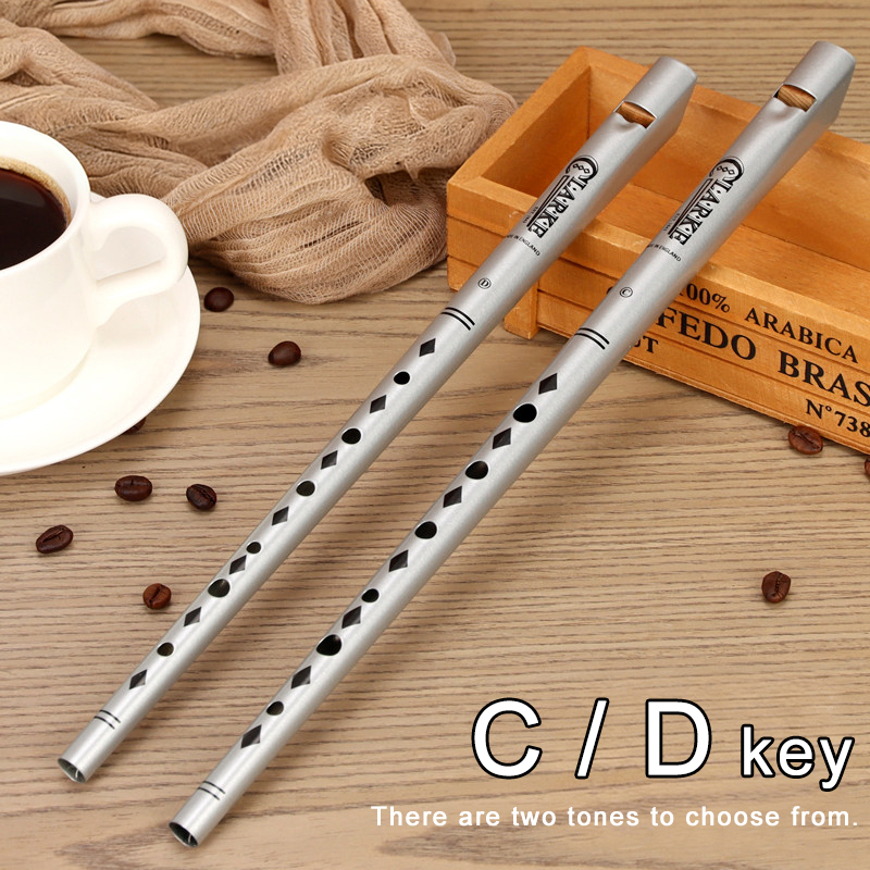 Musical Instrument Irish - Tradycyjna fletka Clarke w stroju C/D,