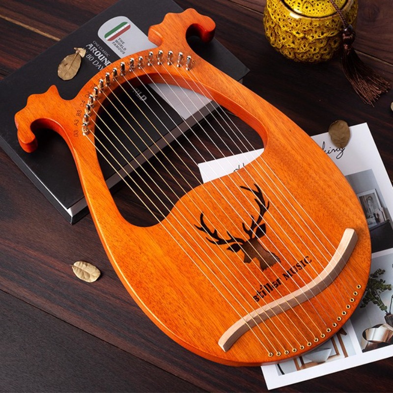 Musical Instrument Harp - Antlers 16-tonowa lira 16-strunowa harfa lira
