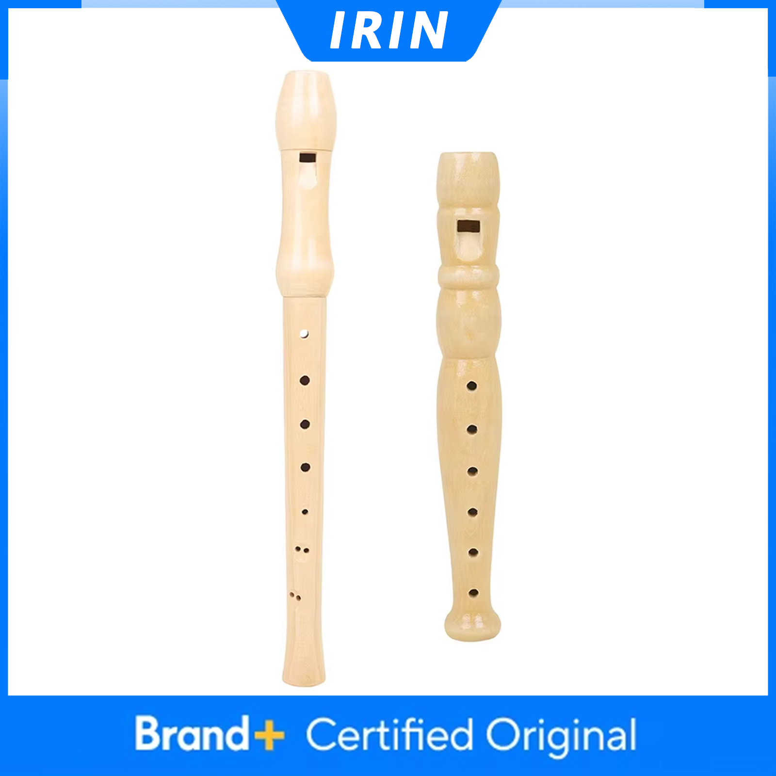 Musical Instrument Recorder - Flet prosty IRIN 6/8 otworowy, kolor