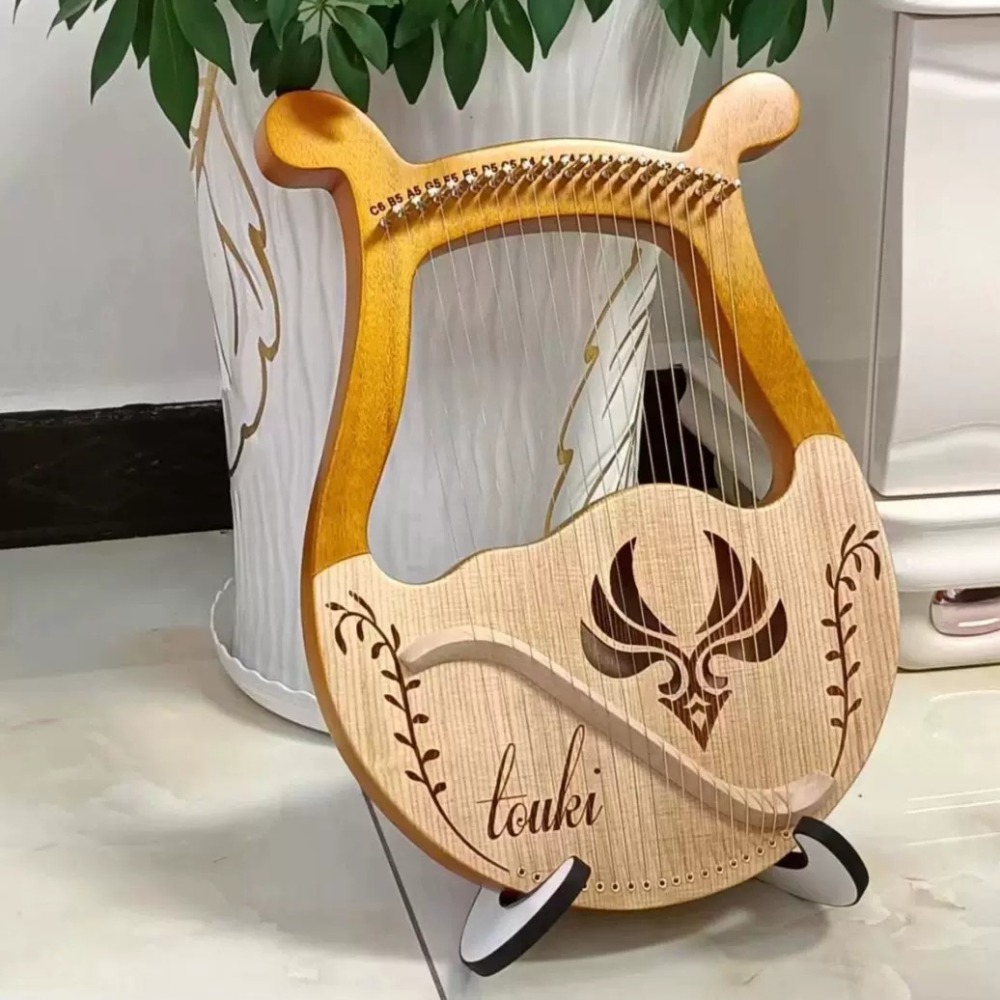 Harfa lira z litego drewna w s – Musical Instrument Harp recenzja i cena