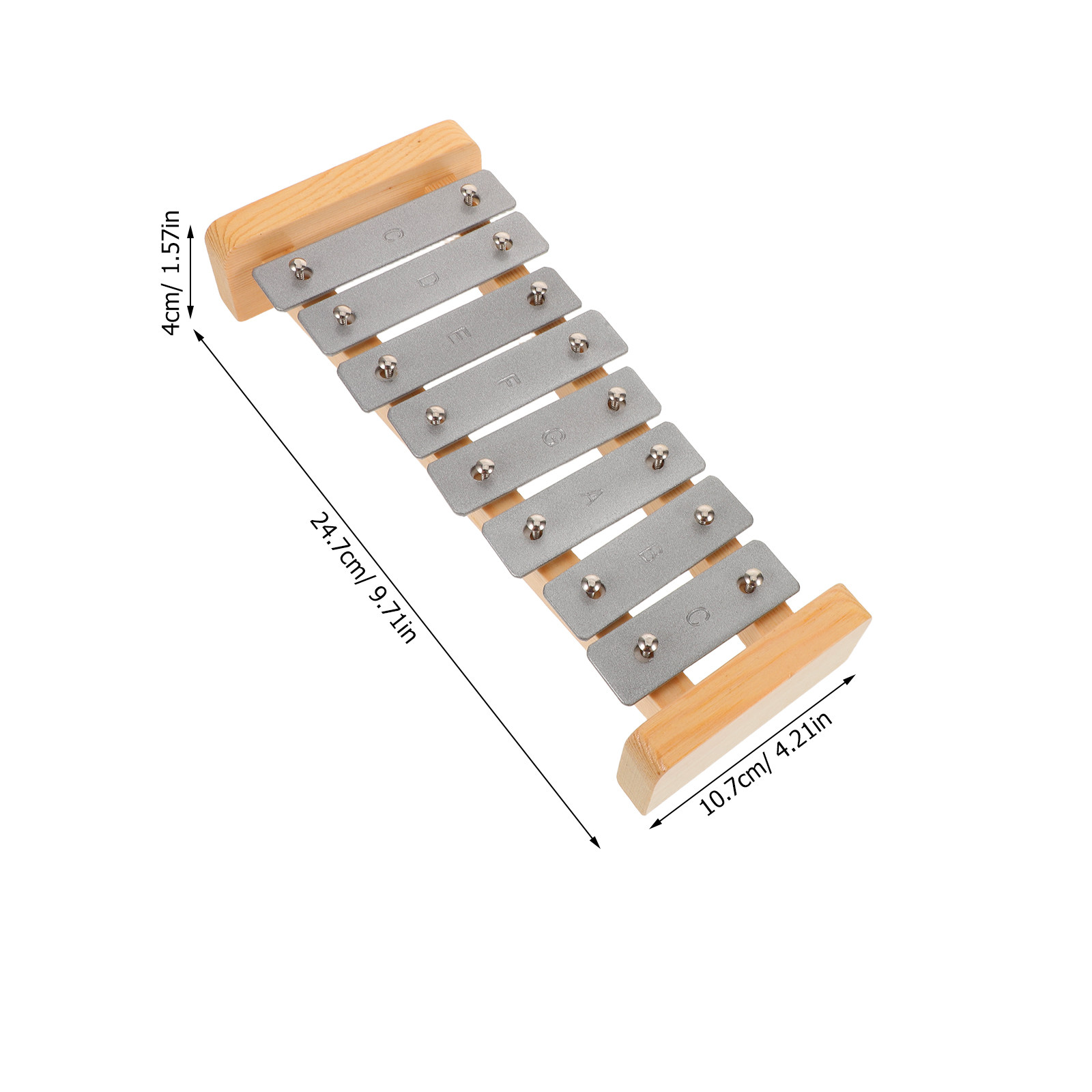 8-tonowy aluminiowy glockenspi – Musical Instrument Glockenspiel recenzja i cena
