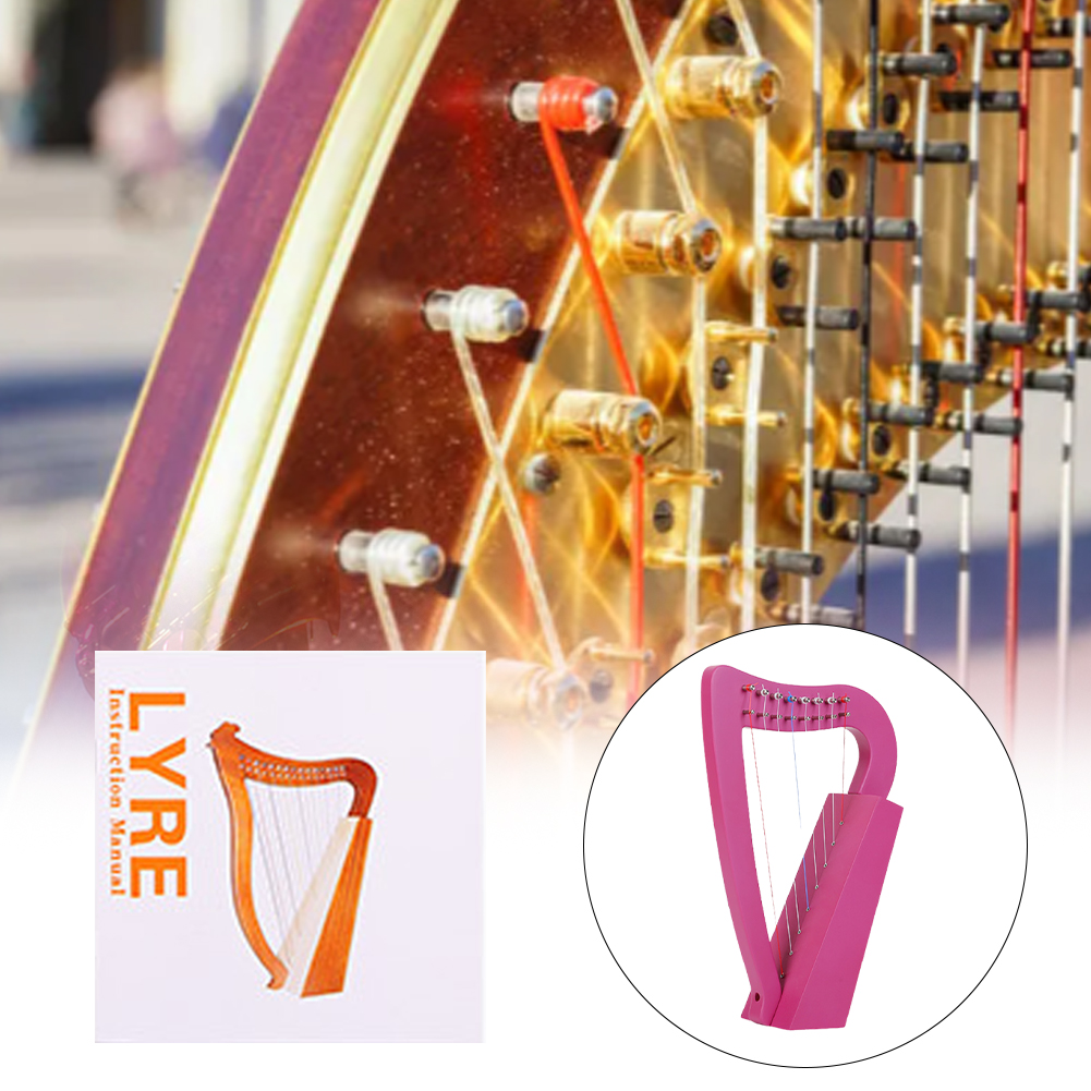 Harfa lira 8-strunowa z litego – Musical Instrument Harp recenzja i cena