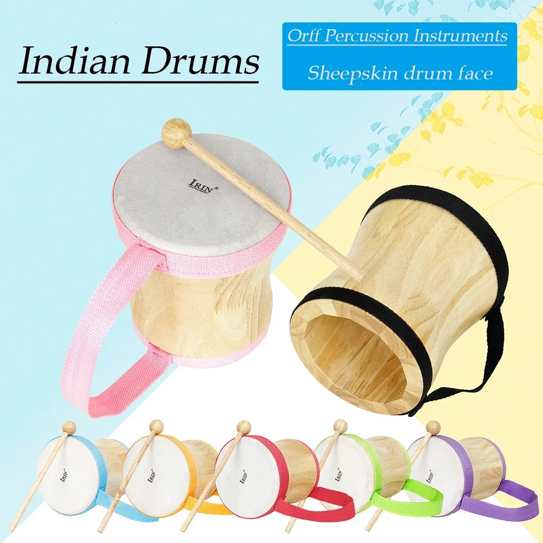 IRIN bębny indyjskie profesjon – Musical Instrument Indian recenzja i cena
