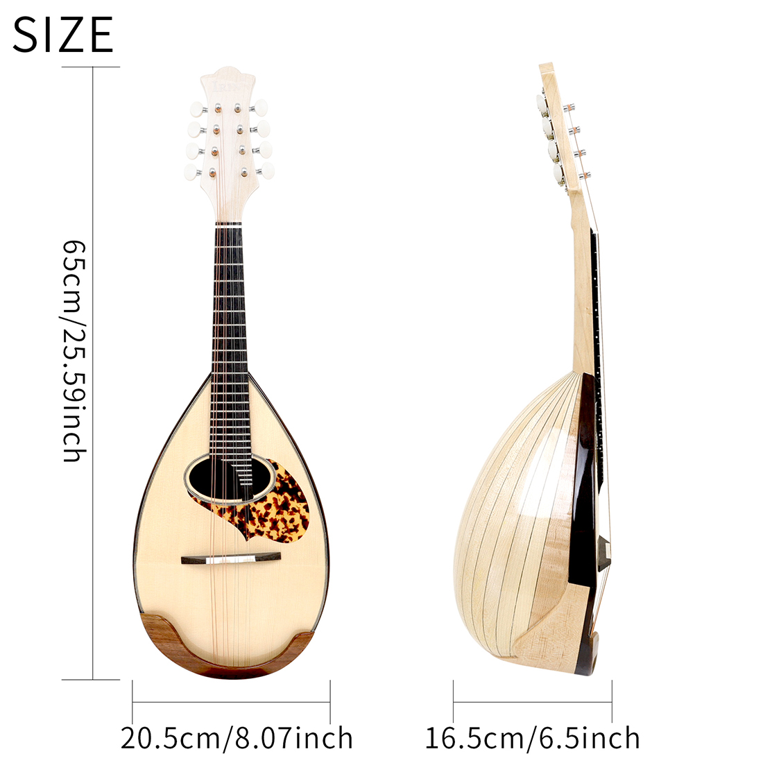 Mandolina IRIN MD-60 z japońsk – Musical Instrument Mandolin recenzja i cena