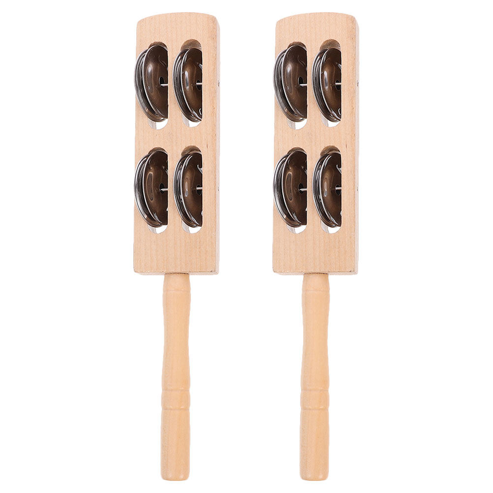 2 sztuki drewnianych dzwonków  – A Musical Instrument You Shake recenzja i cena