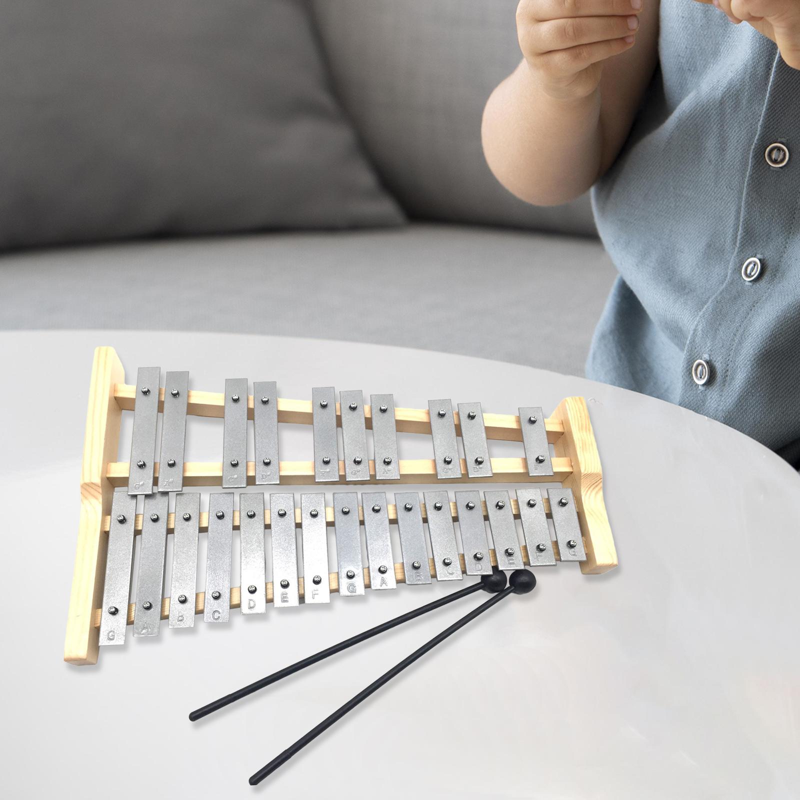 25 Dźwięków Metalowe Klawisze  – Musical Instrument Glockenspiel recenzja i cena