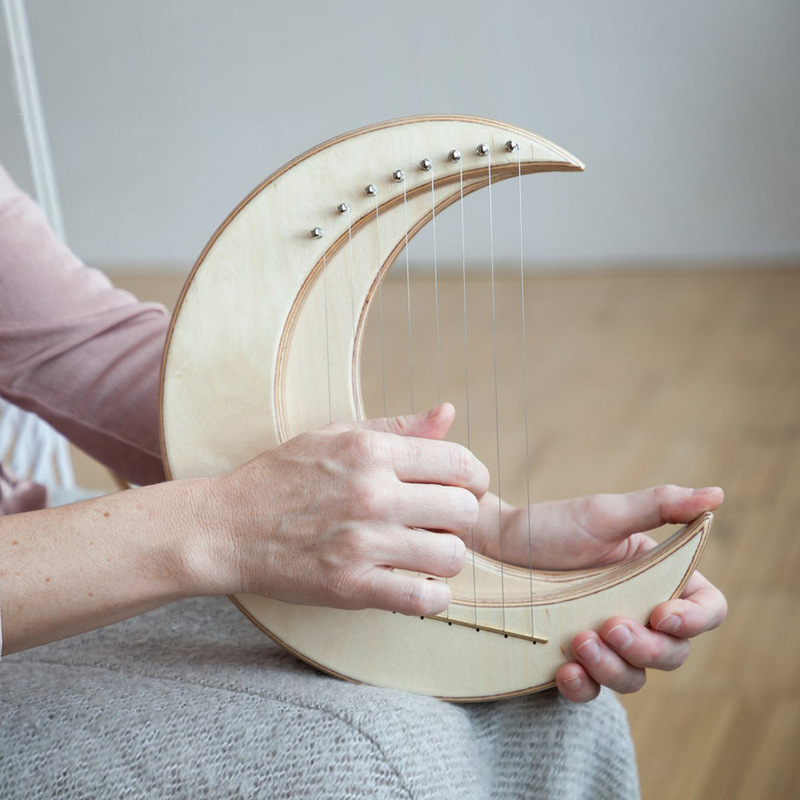 Przenośna harfa 15-strunowa li – Musical Instrument Harp recenzja i cena