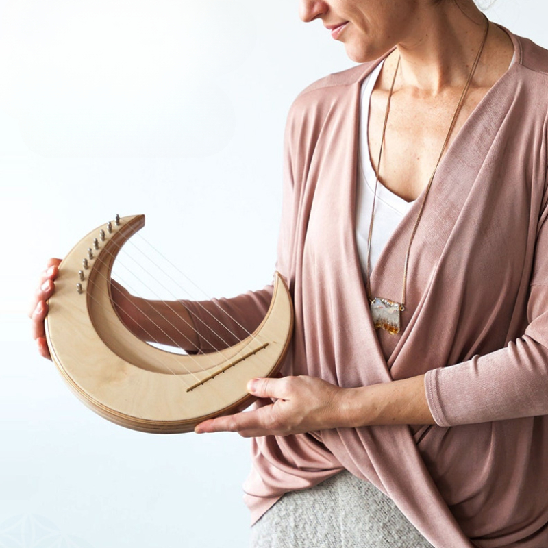 Przenośna harfa 15-strunowa li – Musical Instrument Harp recenzja i cena
