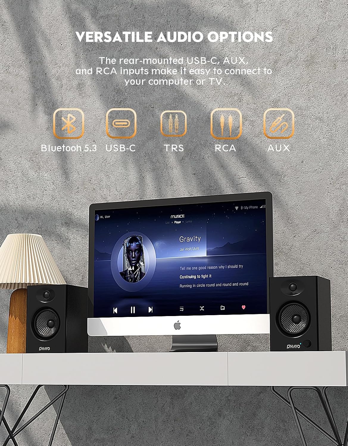 Głośniki komputerowe OHAYO 60W – Musical Instrument Vector recenzja i cena
