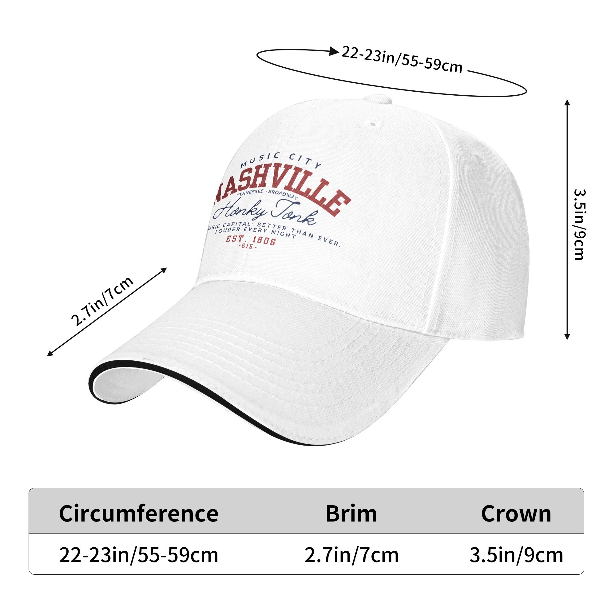Czapka z daszkiem Nashville Te – Musical Instrument Mandolin recenzja i cena