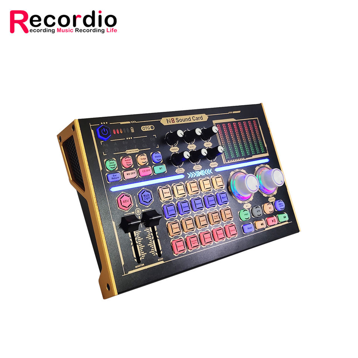 GAX-N8 profesjonalna karta dźw – Musical Instrument Recorder recenzja i cena