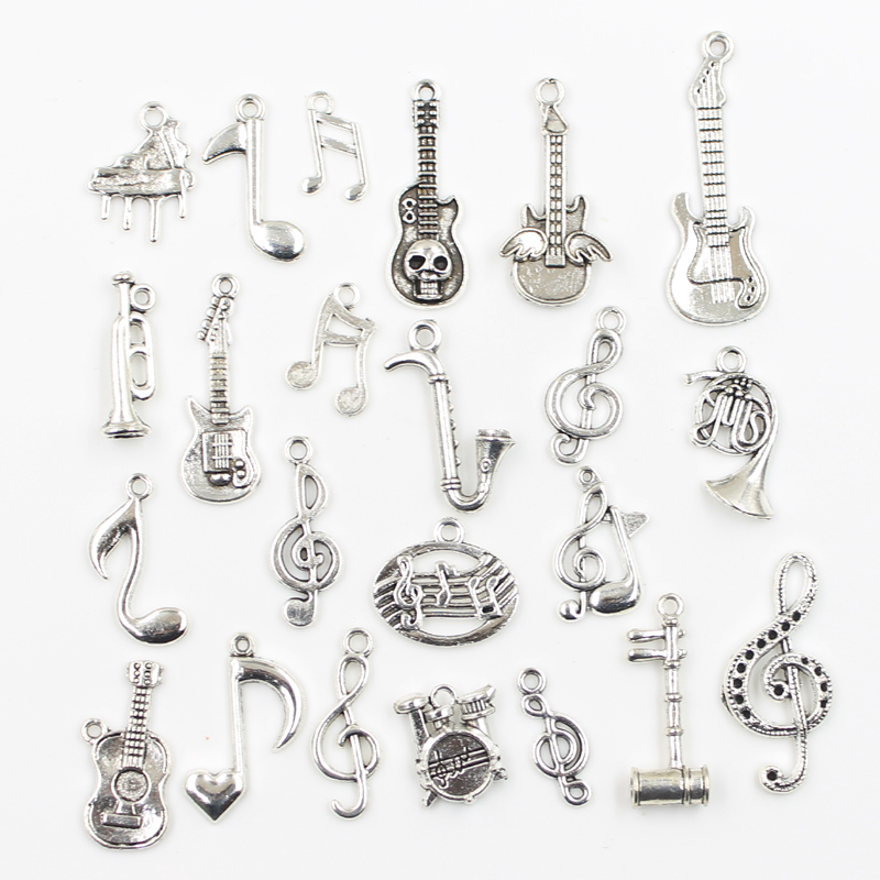 30 sztuk Charms gitara muzyczn – Musical Instrument Old recenzja i cena