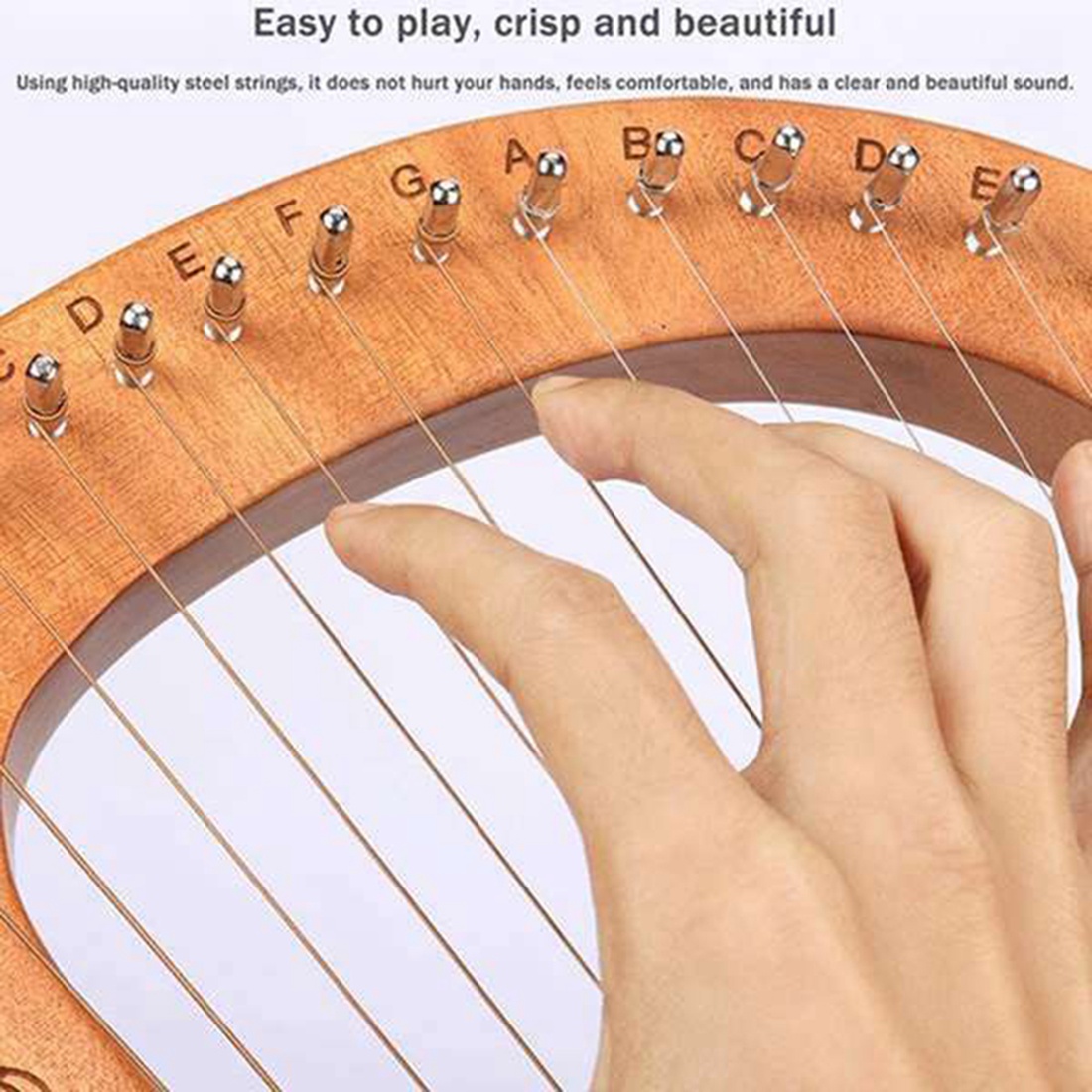 ABYB 21-strunowa lira harfowa, – Musical Instrument Harp recenzja i cena